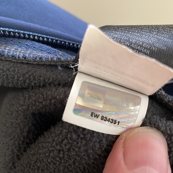 THE North face - TNF APEX Outdoor Performance Jacket  - Navy Blue - XL - Picture 11 of 13